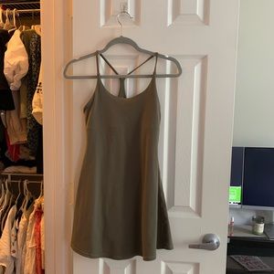 Halara Olive Exercise Dress
